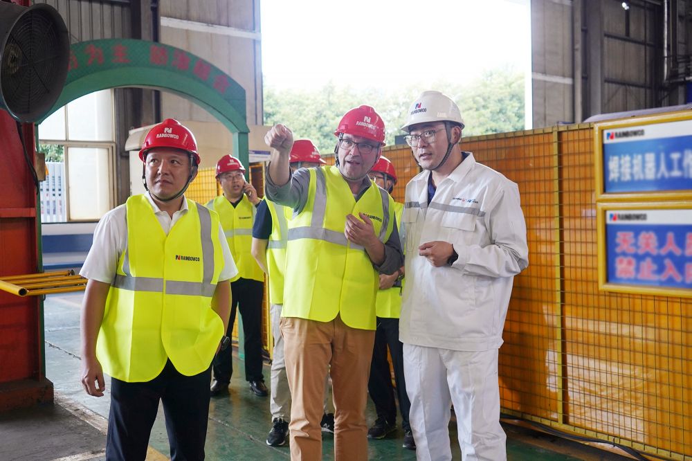 SIEMENS中國有限公司到訪GENMA潤邦重機制造基地(圖2)