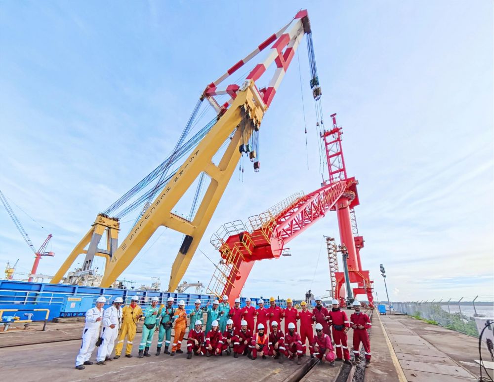 GENMA門座機順利交付海外客戶(圖1)