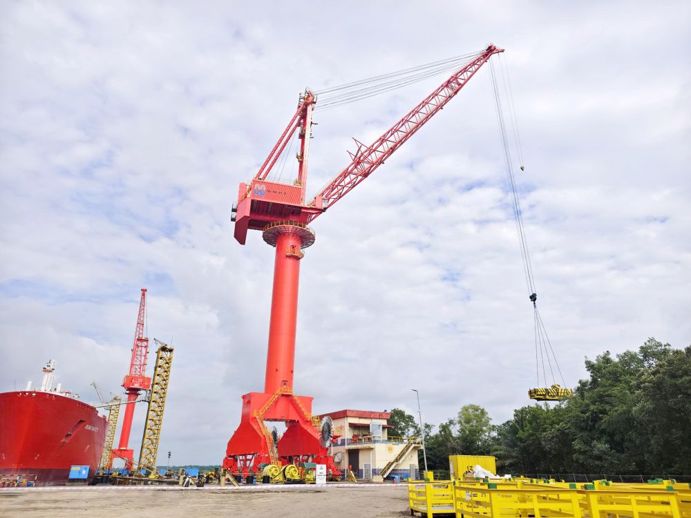 GENMA門座機順利交付海外客戶(圖2)