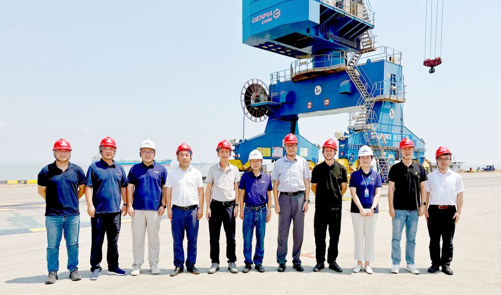 寧波舟山港客戶蒞臨GENMA品牌太倉制造基地考察交流(圖1)